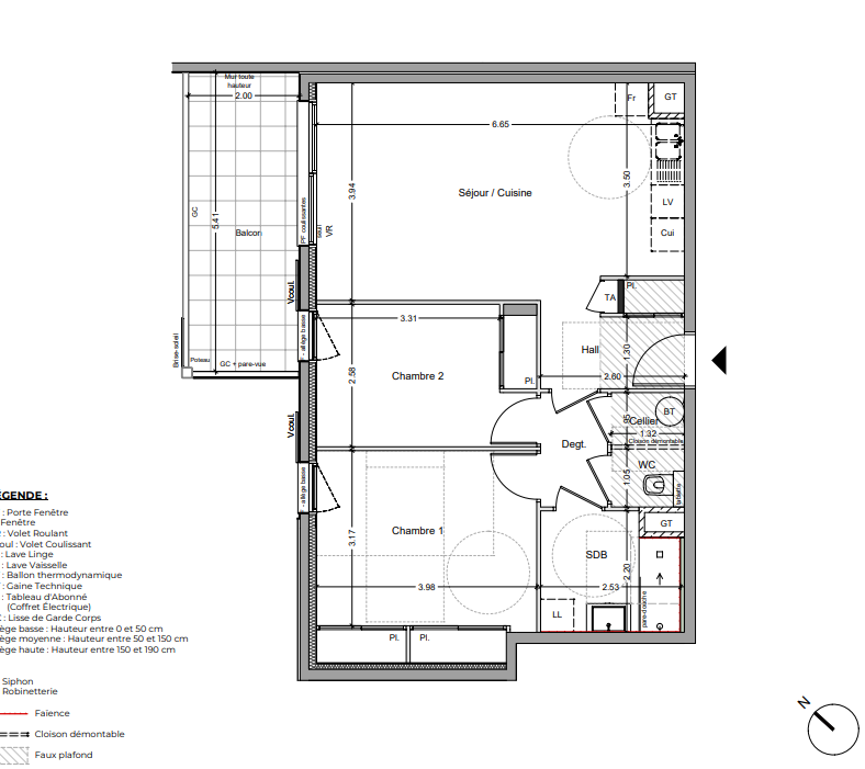 À vendre appartement de 64.28m2 à argelès-sur-mer (66700) - Photo 1'